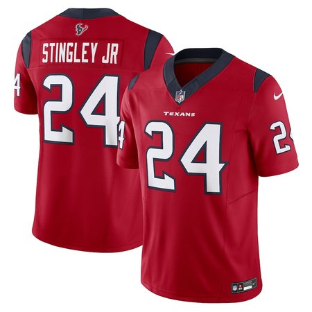 Men's Nike Derek Stingley Jr. Red Houston Texans #24 Vapor F.U.S.E. Limited Jersey